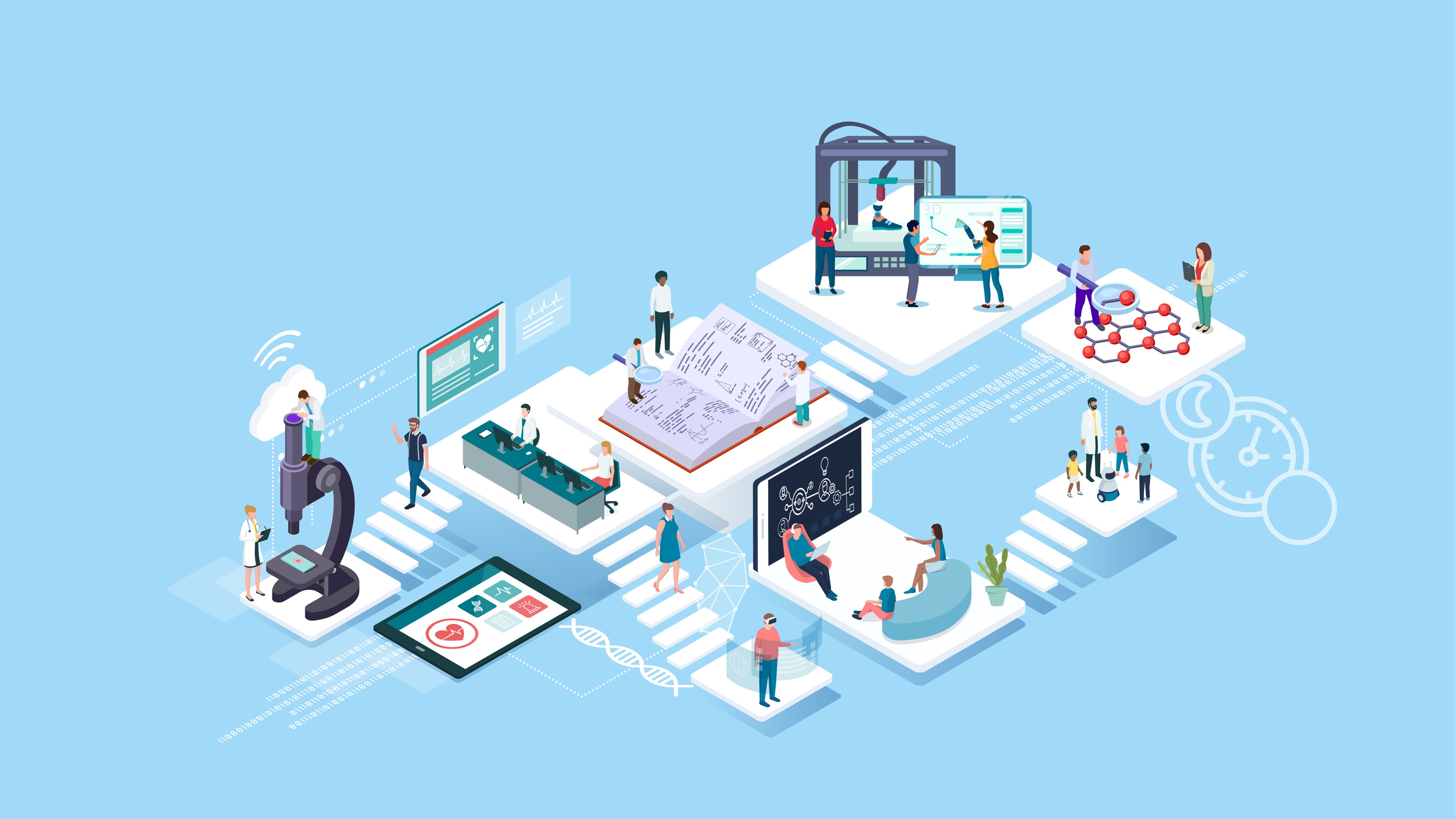 A graphic illustration of the CE Lab